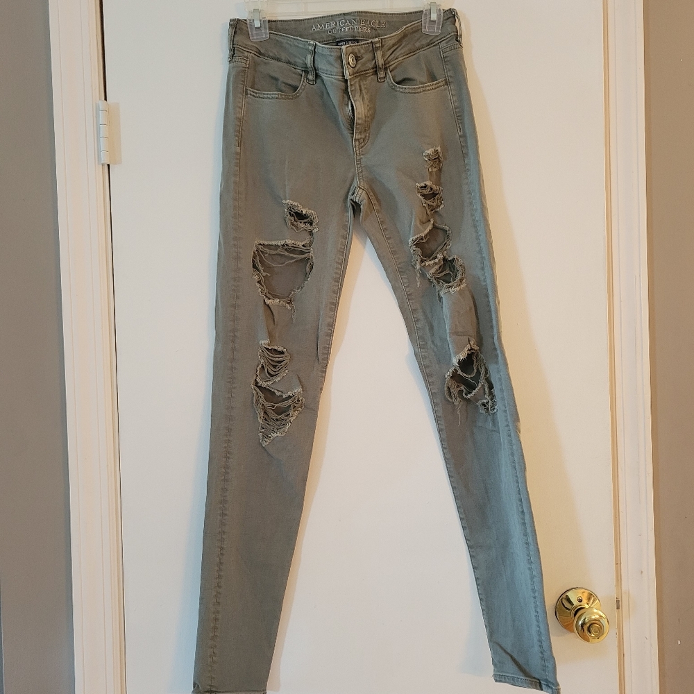American Eagle Twill Jegging 4 Long